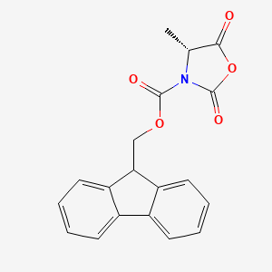 (9H-Fluoren-9-yl)methyl (R)-4-methyl-2,5-dioxooxazolidine-3-carboxylate