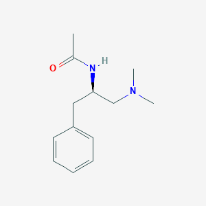 (R)-N-(1-(Dimethylamino)-3-phenylpropan-2-yl)acetamide