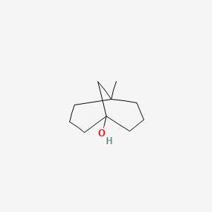 molecular formula C10H18O B12830793 5-Methylbicyclo[3.3.1]nonan-1-ol 