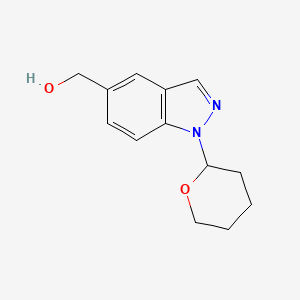 (1-(Tetrahydro-2H-pyran-2-yl)-1H-indazol-5-yl)methanol