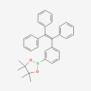 4,4,5,5-tetramethyl-2-[3-(1,2,2-triphenylethenyl)phenyl]-1,3,2-Dioxaborolane