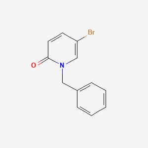 molecular formula C12H10BrNO B1283086 1-苄基-5-溴吡啶-2(1H)-酮 CAS No. 217448-53-8