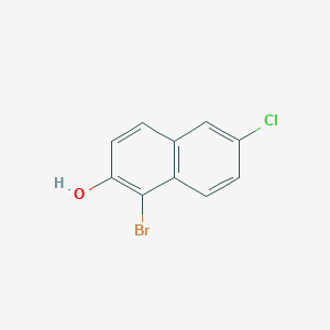 1-Bromo-6-chloronaphthalen-2-ol