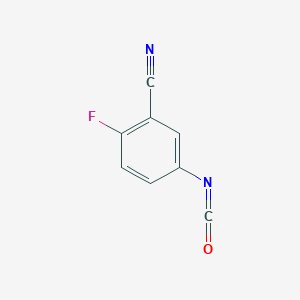 2-Fluoro-5-isocyanatobenzonitrile