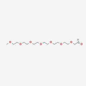 2,5,8,11,14,17,20-Heptaoxadocosan-22-al