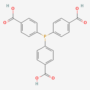 molecular formula C21H15O6P B12831074 4,4',4''-Phosphanetriyltribenzoic acid CAS No. 22836-27-7