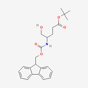 molecular formula C24H29NO5 B12831098 Fmoc-Glu(OtBu)-OL 