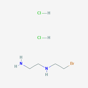 molecular formula C4H13BrCl2N2 B12831119 N1-(2-Bromoethyl)ethane-1,2-diamine dihydrochloride 