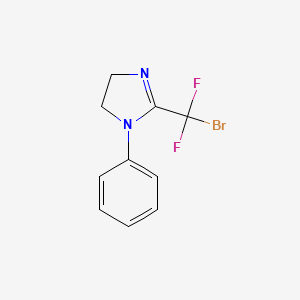 2-(Bromodifluoromethyl)-1-phenyl-4,5-dihydro-1H-imidazole