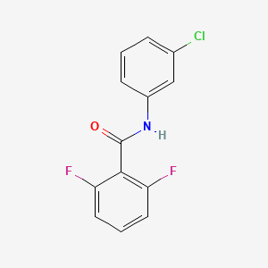 Benzamide, N-(3-chlorophenyl)-2,6-difluoro-