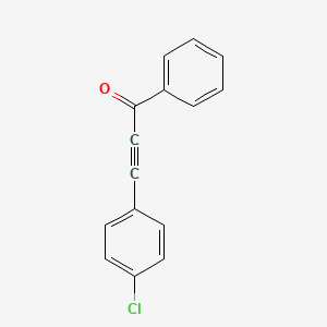 3-(4-Chlorophenyl)-1-phenylprop-2-yn-1-one