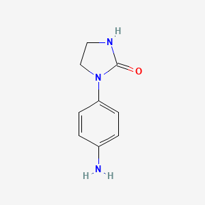 B1283138 1-(4-Aminophenyl)imidazolidin-2-one CAS No. 89518-99-0