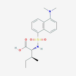 (2R,3S)-2-[[5-(dimethylamino)naphthalen-1-yl]sulfonylamino]-3-methylpentanoic acid