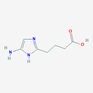 4-(4-Amino-1H-imidazol-2-yl)butanoic acid