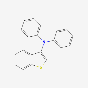 molecular formula C20H15NS B12831417 N,N-Diphenylbenzo[b]thiophen-3-amine 