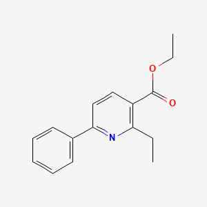 Ethyl 2-ethyl-6-phenylnicotinate