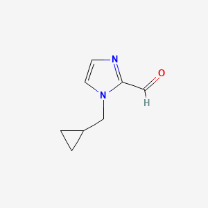 1-(Cyclopropylmethyl)-1H-imidazole-2-carbaldehyde