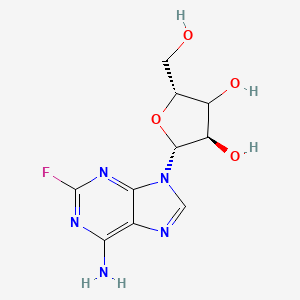 (2R,3R,5R)-2-(6-amino-2-fluoropurin-9-yl)-5-(hydroxymethyl)oxolane-3,4-diol