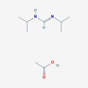 molecular formula C9H20N2O2 B12831714 N,N'-Diisopropylformimidamide acetate CAS No. 845528-07-6