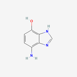 4-Amino-1H-benzo[d]imidazol-7-ol