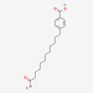 4-(11-Carboxyundecyl)benzoic acid