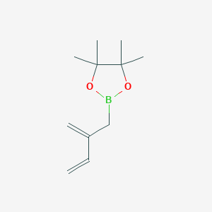 4,4,5,5-Tetramethyl-2-(2-methylenebut-3-en-1-yl)-1,3,2-dioxaborolane