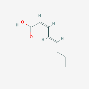 molecular formula C8H12O2 B12831935 (2Z,4E)-Octa-2,4-dienoic acid 