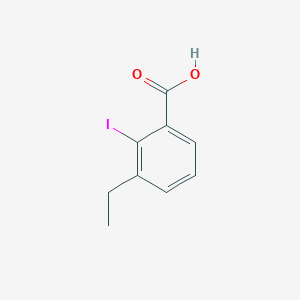 molecular formula C9H9IO2 B12831986 3-Ethyl-2-iodobenzoic acid 