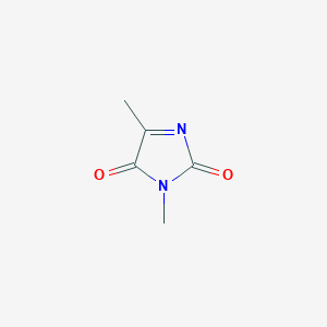 molecular formula C5H6N2O2 B12832017 1,4-Dimethyl-1H-imidazole-2,5-dione 