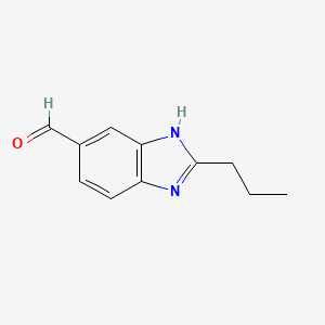 2-propyl-1H-benzo[d]imidazole-5-carbaldehyde