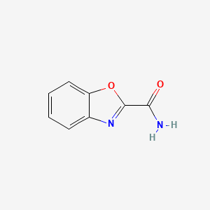 molecular formula C8H6N2O2 B1283205 2-苯并噁唑甲酰胺 CAS No. 3313-38-0