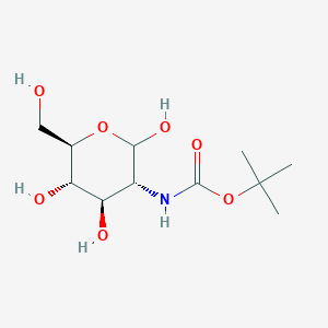 molecular formula C11H21NO7 B1283206 N-Boc-D-葡糖胺 CAS No. 75251-80-8