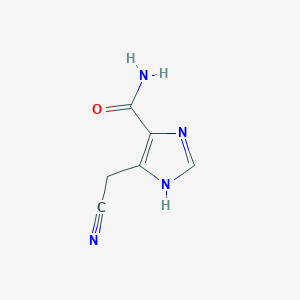 5-(cyanomethyl)-1H-imidazole-4-carboxamide