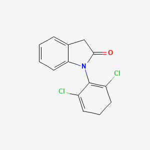 1-(2,6-dichlorocyclohexa-1,5-dien-1-yl)-3H-indol-2-one