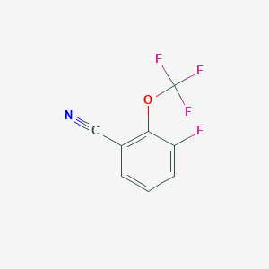 3-Fluoro-2-(trifluoromethoxy)benzonitrile