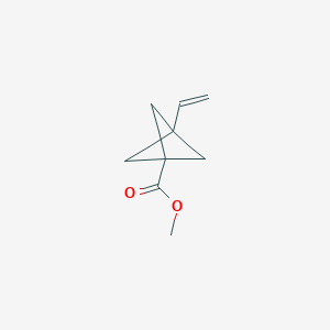 molecular formula C9H12O2 B12832105 Methyl 3-vinylbicyclo[1.1.1]pentane-1-carboxylate 