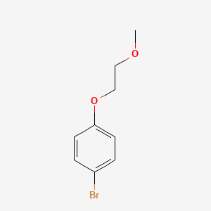 molecular formula C9H11BrO2 B1283214 1-溴-4-(2-甲氧基乙氧基)苯 CAS No. 39255-23-7