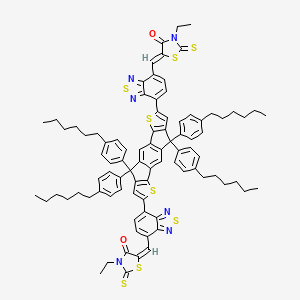 molecular formula C88H88N6O2S8 B12832159 Idt-2br 