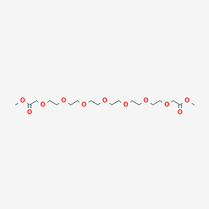 Dimethyl 3,6,9,12,15,18,21-heptaoxatricosanedioate