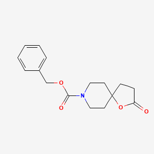 Benzyl 2-oxo-1-oxa-8-azaspiro[4.5]decane-8-carboxylate