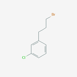 molecular formula C9H10BrCl B1283242 1-(3-溴丙基)-3-氯苯 CAS No. 91085-89-1