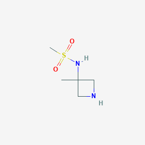 N-(3-Methylazetidin-3-yl)methanesulfonamide