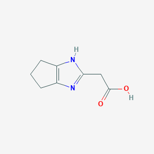 Cyclopent[d]imidazole-2-acetic acid, 1,4,5,6-tetrahydro-