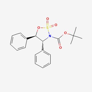 tert-Butyl (4R,5R)-4,5-diphenyl-1,2,3-oxathiazolidine-3-carboxylate 2,2-dioxide