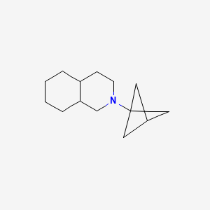 2-(Bicyclo[1.1.1]pentan-1-yl)decahydroisoquinoline