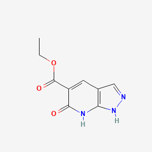 Ethyl 6-oxo-1,7-dihydropyrazolo[3,4-b]pyridine-5-carboxylate