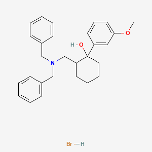 2-[(N,N-Dibenzylamino)methyl]-1-(3-methoxyphenyl)cyclohexanol hydrobromide