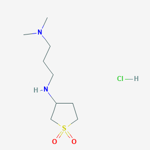 N'-(1,1-dioxidotetrahydrothien-3-yl)-N,N-dimethylpropane-1,3-diamine hydrochloride