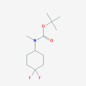 Carbamic acid, N-(4,4-difluorocyclohexyl)-N-methyl-, 1,1-dimethylethyl ester