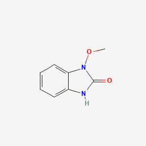 molecular formula C8H8N2O2 B12832680 1-Methoxy-1H-benzo[d]imidazol-2(3H)-one 